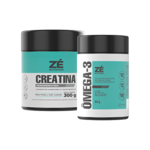 kit creatina e ômega-3